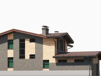 Residential  House 49 3D model
