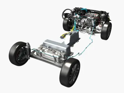  Hybrid Car Chassi and Electric Car Chassis Collection 