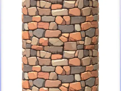 Stylized Wall Seamless Texture Texture 99