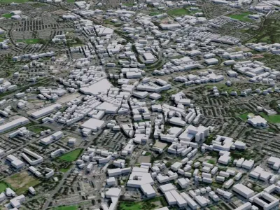 Bradford - England 3D model