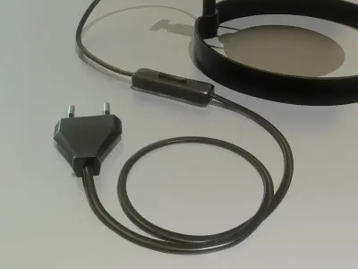 Desk Lamp Low-poly 3D model