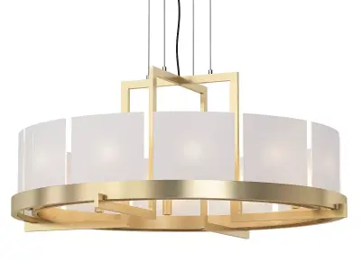 Halo chandelier 3D model