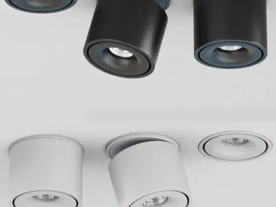 Nimis Thin Ceiling Spot Light 3D model