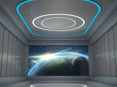 Sci Fi Room 3D model