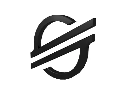 Stellar Coin v1 007 Low-poly 3D model