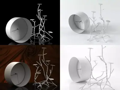 Morning set 01 3D model