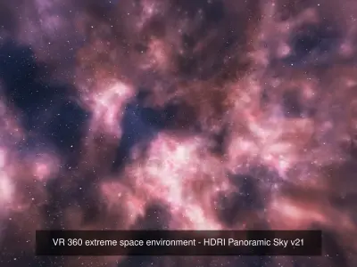 Violet Space Lights Collection 3D Model Pack