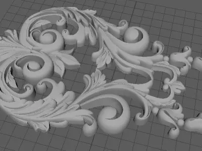 dekor ornament 3D model 185