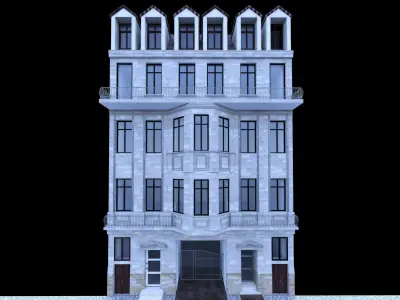 Berlin Street Building NO109 3D model
