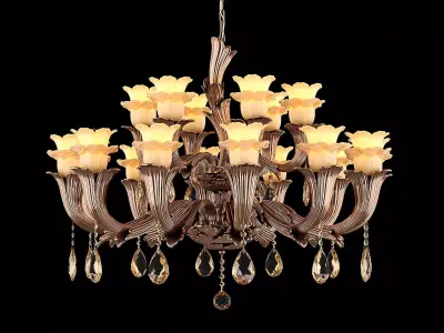 MD 76001-12-6 Osgona Chandelier 3D model