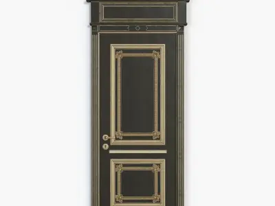 Classic door 3D model