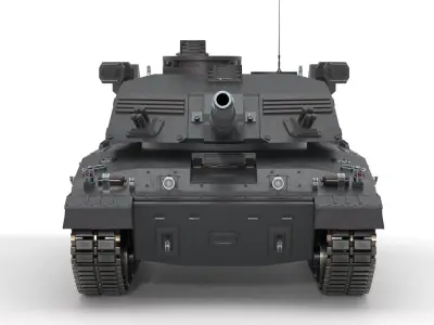 Generic Tank 02 3D model
