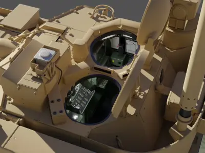  M2 Bradley IFV with full Interior 