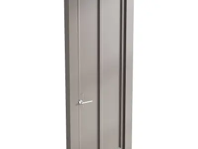 Modern entrance door 35 3D model