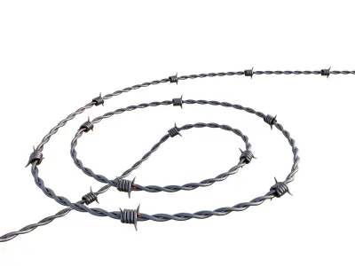 Barbed Wire  3D model