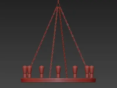Geoffrey Medium Arteriors 3D model