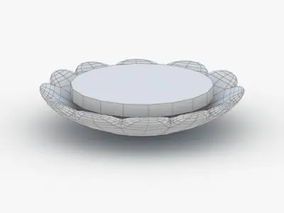 1521 - Ceiling Light Low-poly 3D model