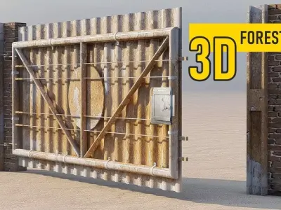 Forest Gate 3D model