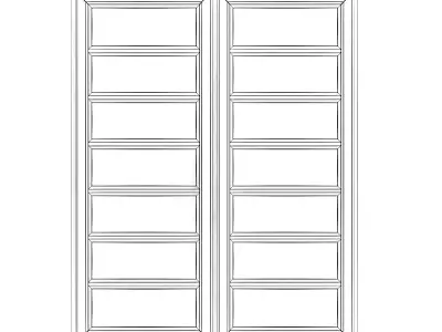 Metal Window 11 3D model