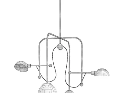 GOLD LAZY Low-poly 3D model