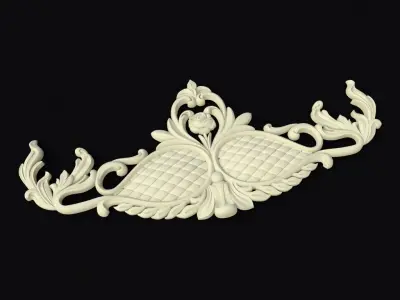 dekor ornate crown 3D model get