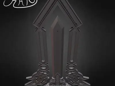 Sonic and the Black Knight - Excalibur 3D print model