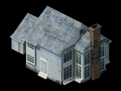 Heterogeneous - Building - Building B Building 07 3D model
