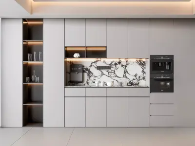 Dining room Dining interior Dining table 50 3D model