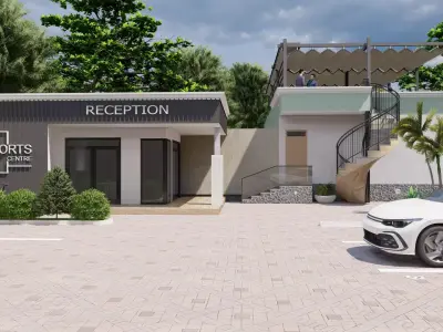 SPORTS CENTRE 3D model