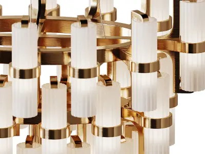 Soave Chandelier 3D model purchase