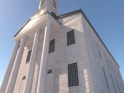White Church 3D model