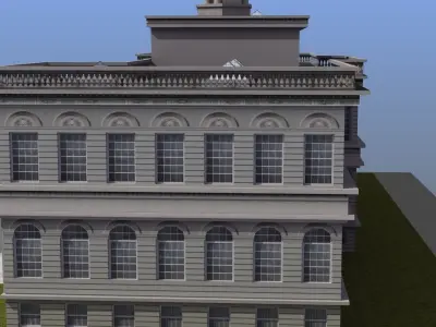 City Hall Building 3D model