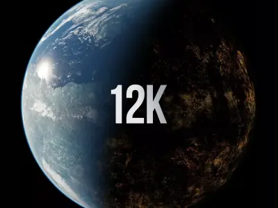 Planet Mid-gard 12K 3D model