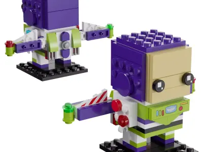 Lego BrickHeadz - 40552 Buzz Lightyear 3D model
