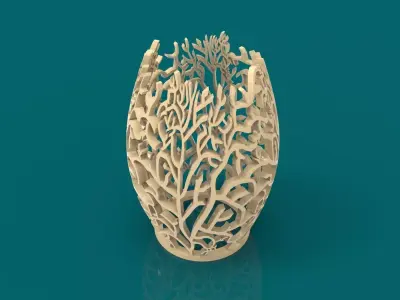 Shrubs Lampshade 3D print model