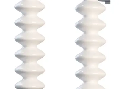 TUBES MILANO vertical 3D model