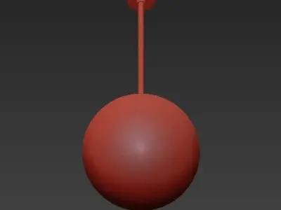 Cedar   Moss Pendant Lamp 3D model