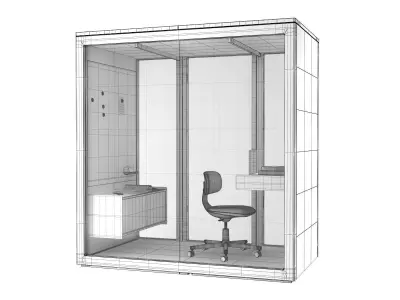 Talky M Micro Office 3D model