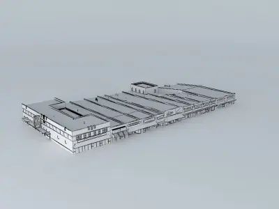 Main Street Free 3D model