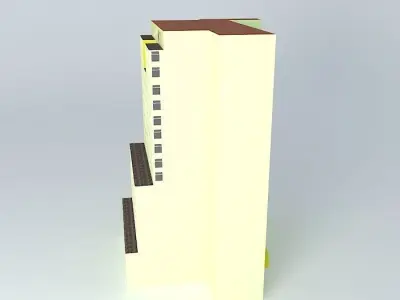 Hotel Loddon Free 3D model