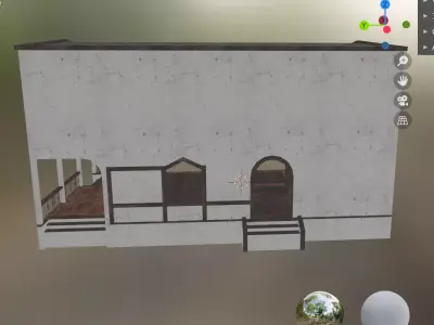house building 4 Low-poly 3D model