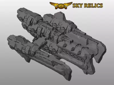 SKY RELICS - 08 DRAGON FANG 3D print model
