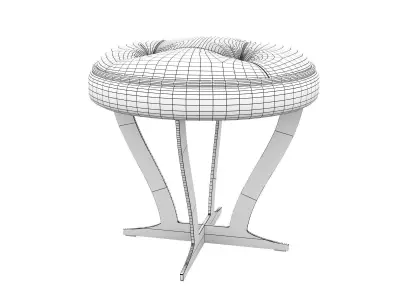 Richard Coffee Table Soft 55 3D model