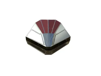 scimet mega Low-poly 3D model