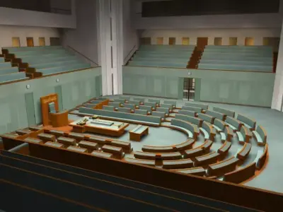 Australian Parliament Interior 3D model