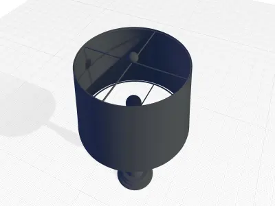 Triggs Table Lamp Light Set 3D model