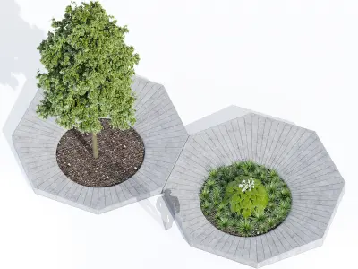 Otto tree-grill 3D model