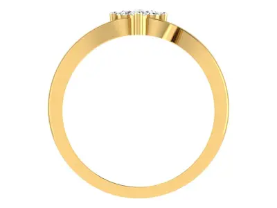 Women Ring  Render 3dm STL OBJ FBX Details 3D print model 166