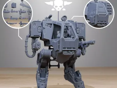 Vaskar Walker 3D print model