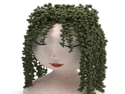 plant-indoor-02 3D model